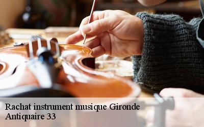 Rachat instrument musique Gironde 