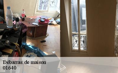 Débarras de maison  01640