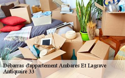 Débarras d'appartement  33440