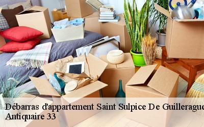 Débarras d'appartement  33580