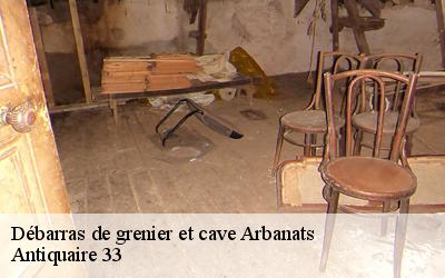 Débarras de grenier et cave  33640