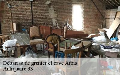 Débarras de grenier et cave  33760