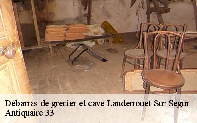 Débarras de grenier et cave  33540