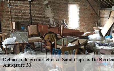 Débarras de grenier et cave  33880