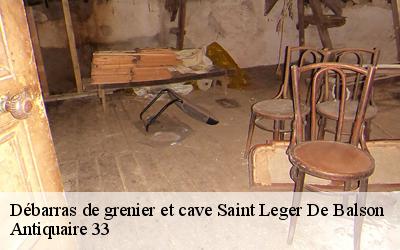 Débarras de grenier et cave  33113