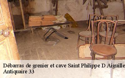 Débarras de grenier et cave  33350