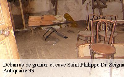 Débarras de grenier et cave  33220